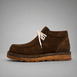 VanPasch Millstone Moc-Toe Chukka Boot in Coffee Brown Leather, side view