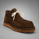 VanPasch Millstone Moc-Toe Chukka Boot in Coffee Brown Leather