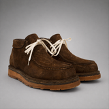 VanPasch Millstone Moc-Toe Chukka Boot in Coffee Brown Leather