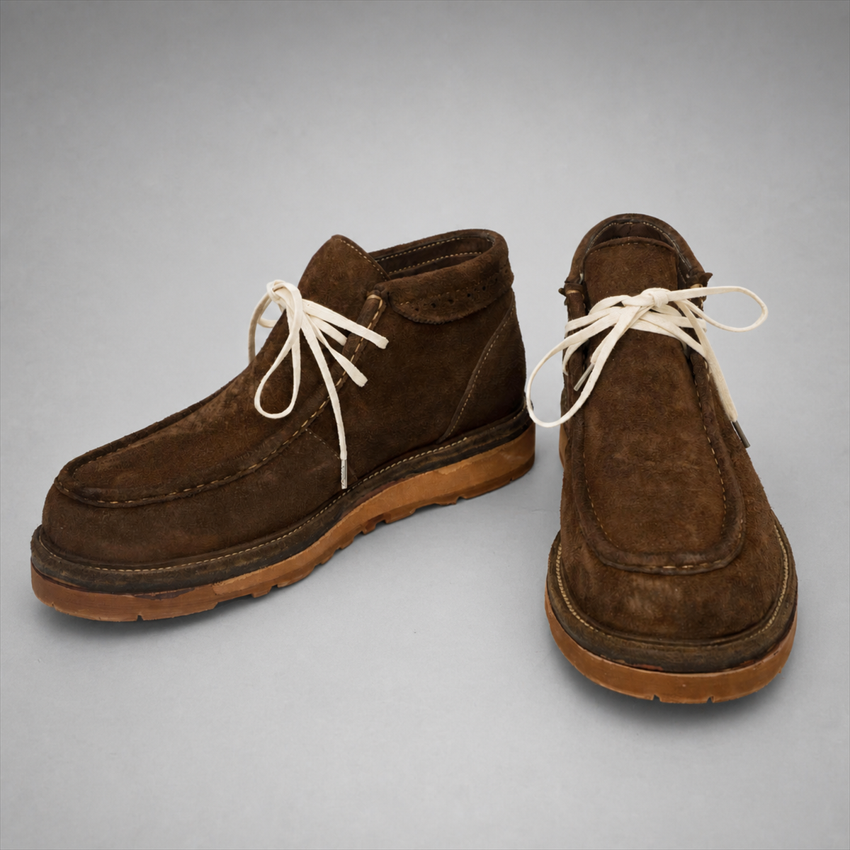 VanPasch Millstone Moc-Toe Chukka Boot in Coffee Brown Leather