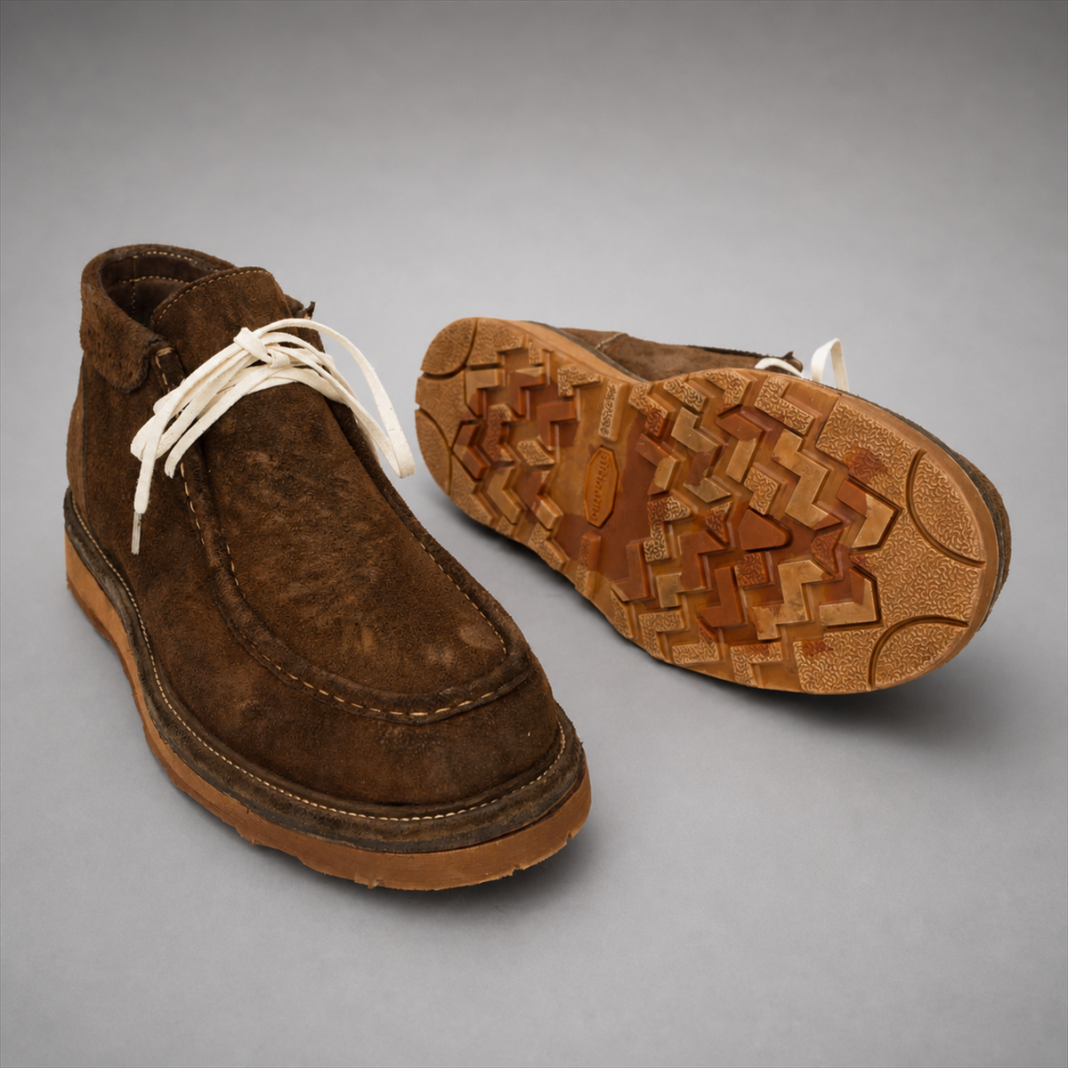 VanPasch Millstone Moc-Toe Chukka Boot in Coffee Brown Leather