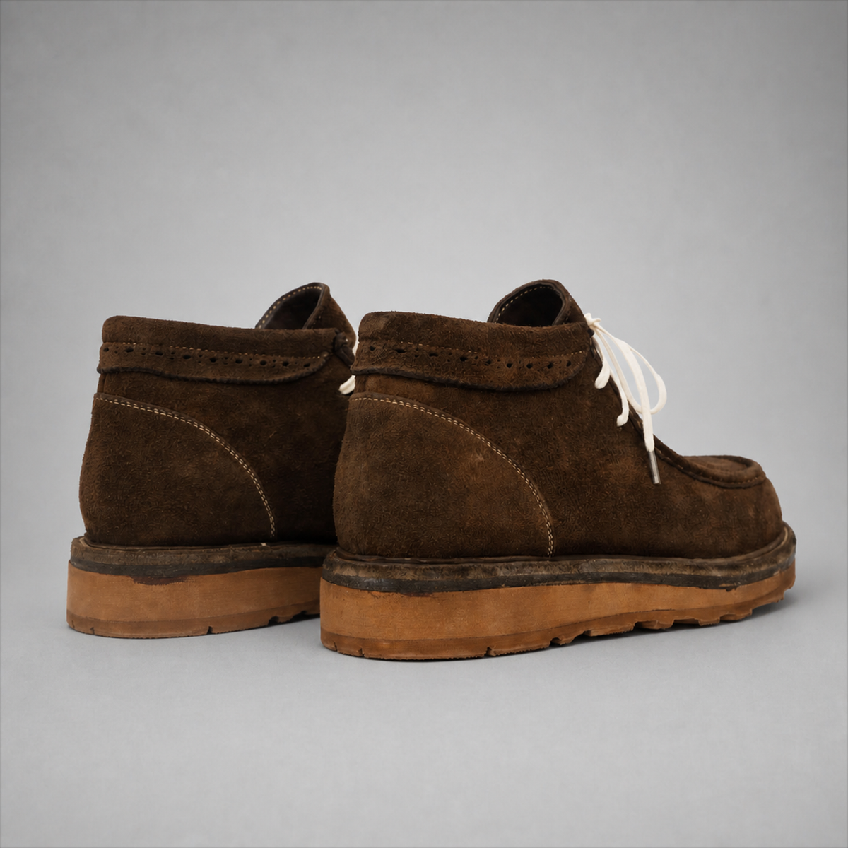 VanPasch Millstone Moc-Toe Chukka Boot in Coffee Brown Leather