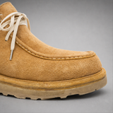 VanPasch Millstone Moc-Toe Chukka Boot in Caramel Brown Leather