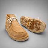 VanPasch Millstone Moc-Toe Chukka Boot in Caramel Brown Leather
