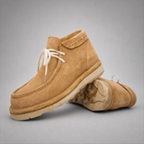 VanPasch Millstone Moc-Toe Chukka Boot in Caramel Brown Leather