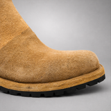 VanPasch Sterling Side-Zip Boot in Caramel Brown Leather