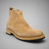 VanPasch Sterling Side-Zip Boot in Caramel Brown Leather