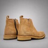 VanPasch Sterling Side-Zip Boot in Caramel Brown Leather