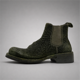 VanPasch Briar Chelsea Boot in Cedar Green Shell Cordovan, side view