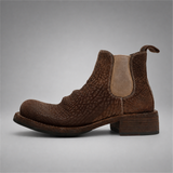 VanPasch Briar Chelsea Boot in Coffee Brown Shell Cordovan, side view