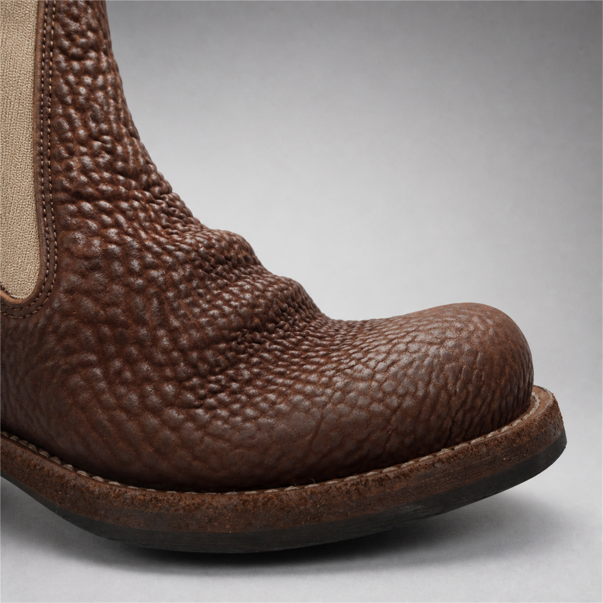 VanPasch Briar Chelsea Boot in Coffee Brown Shell Cordovan