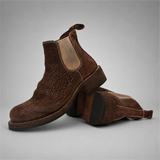 VanPasch Briar Chelsea Boot in Coffee Brown Shell Cordovan