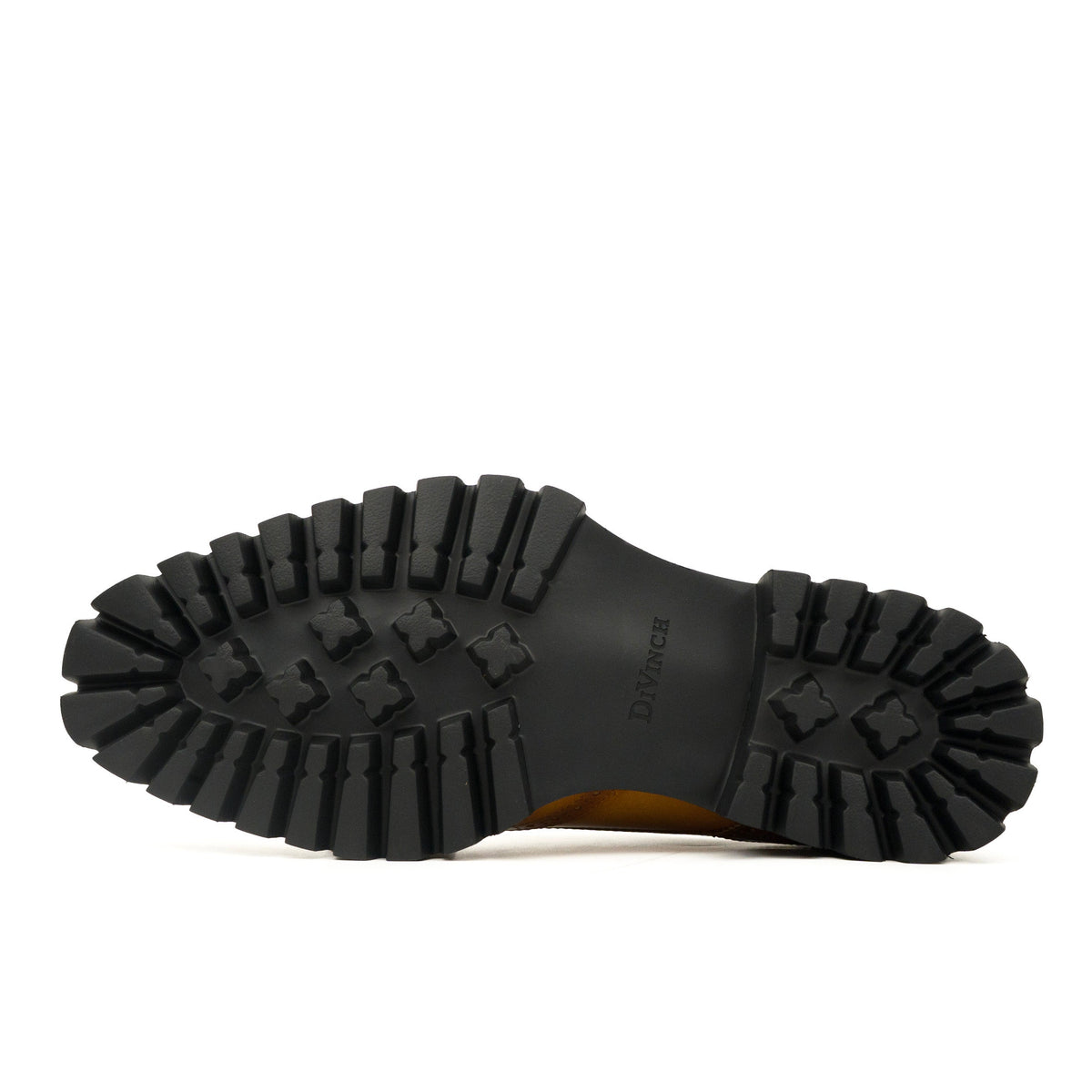 Cognac Brogue Lug-Sole Derby – VanPasch