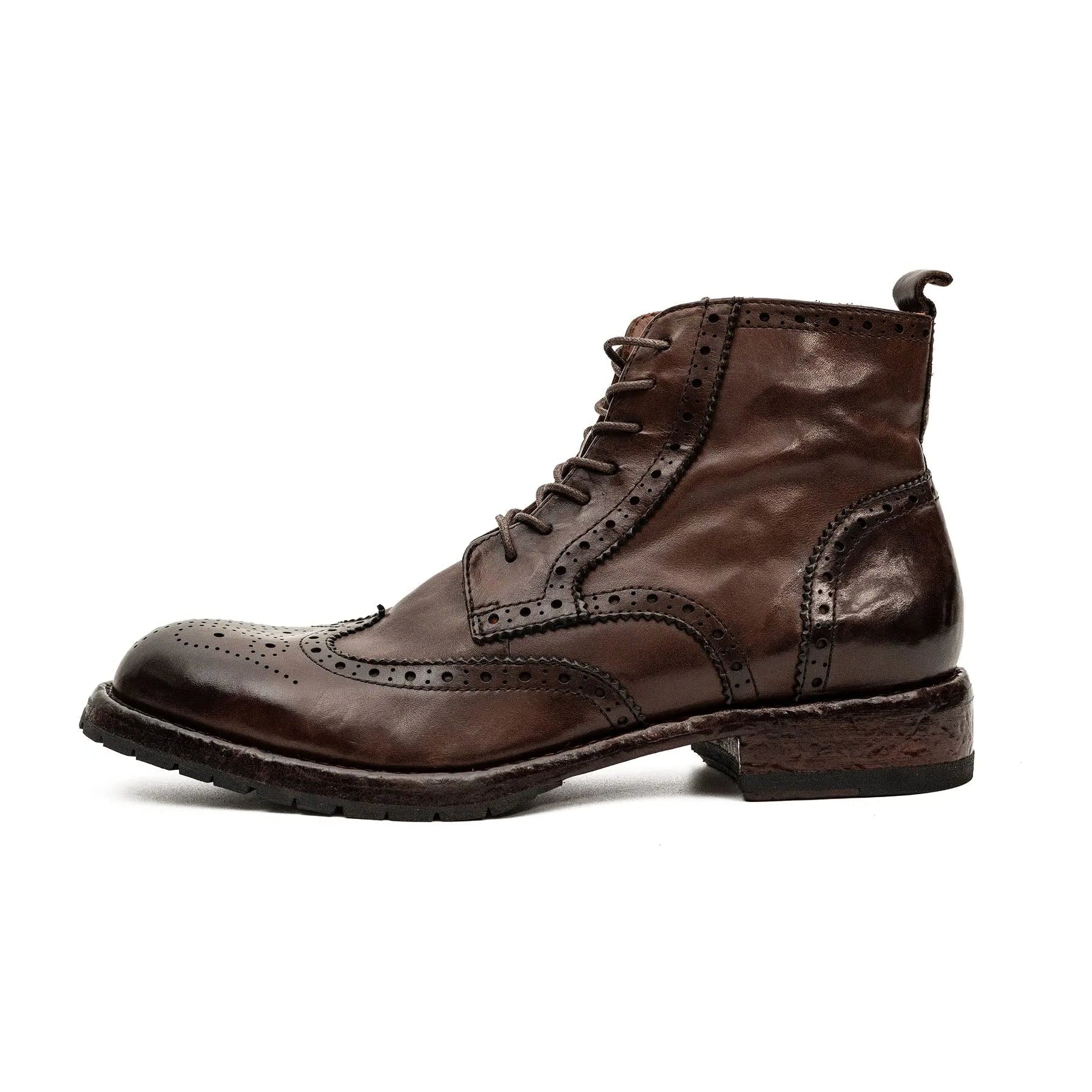 Brogue Combat Boot