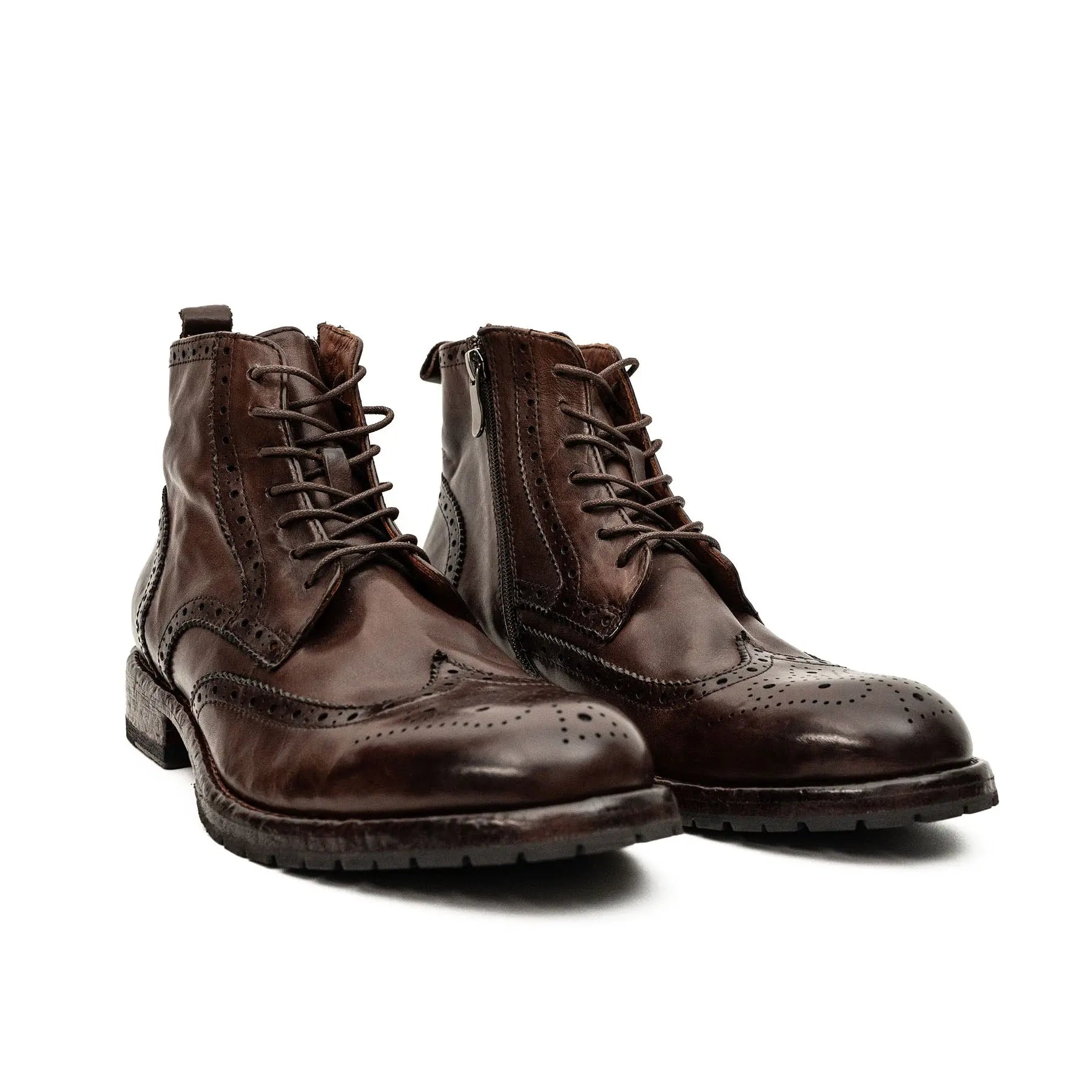 Brogue Combat Boot