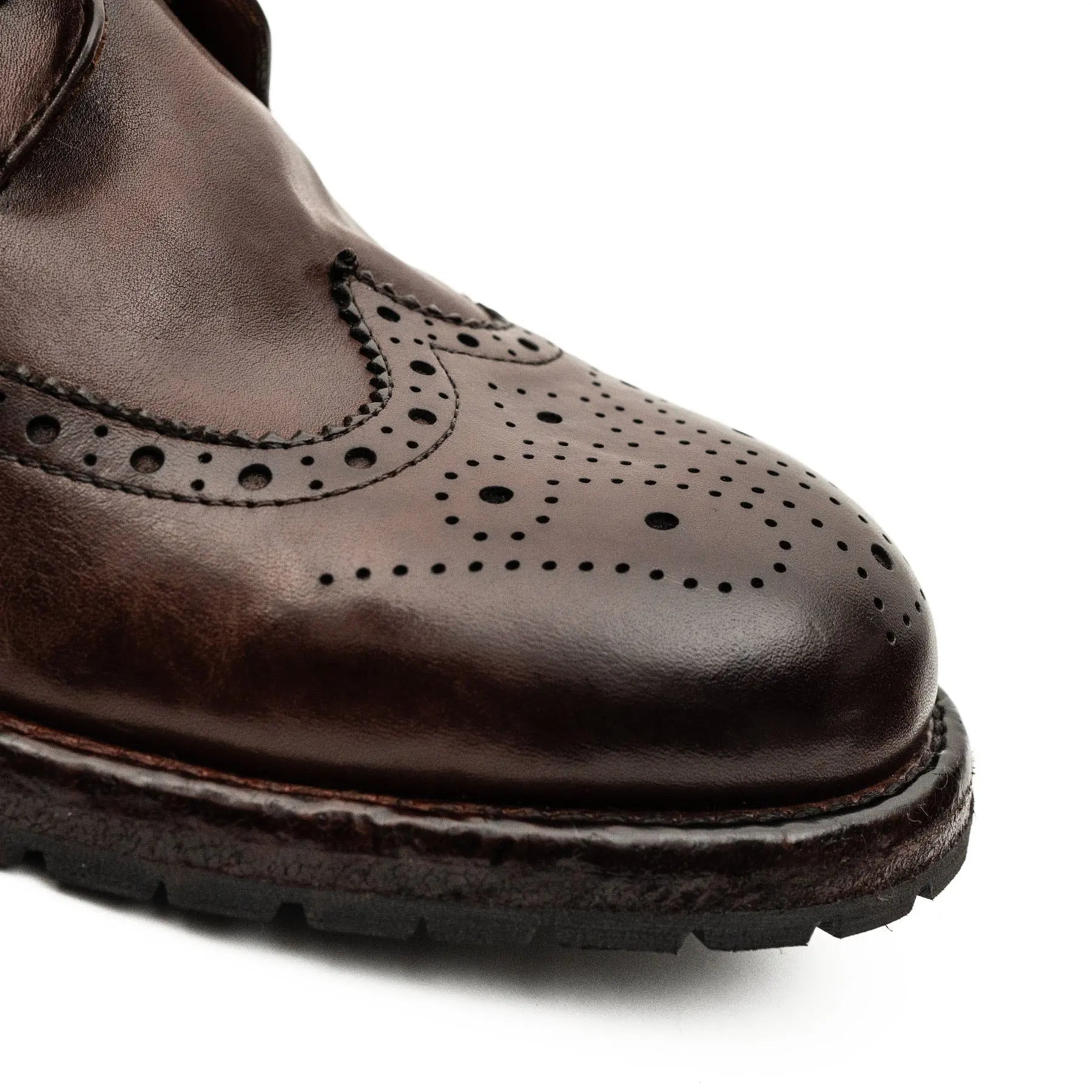 Brogue Combat Boot