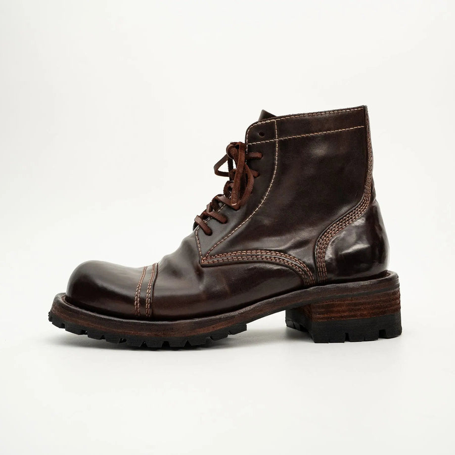 Horsehide Combat Boots