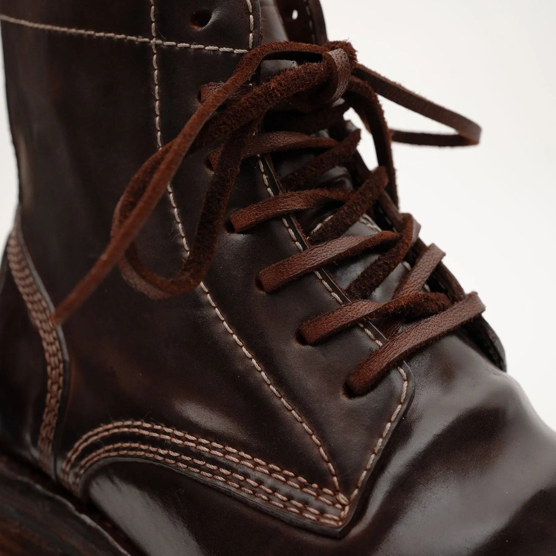 Horsehide Combat Boots