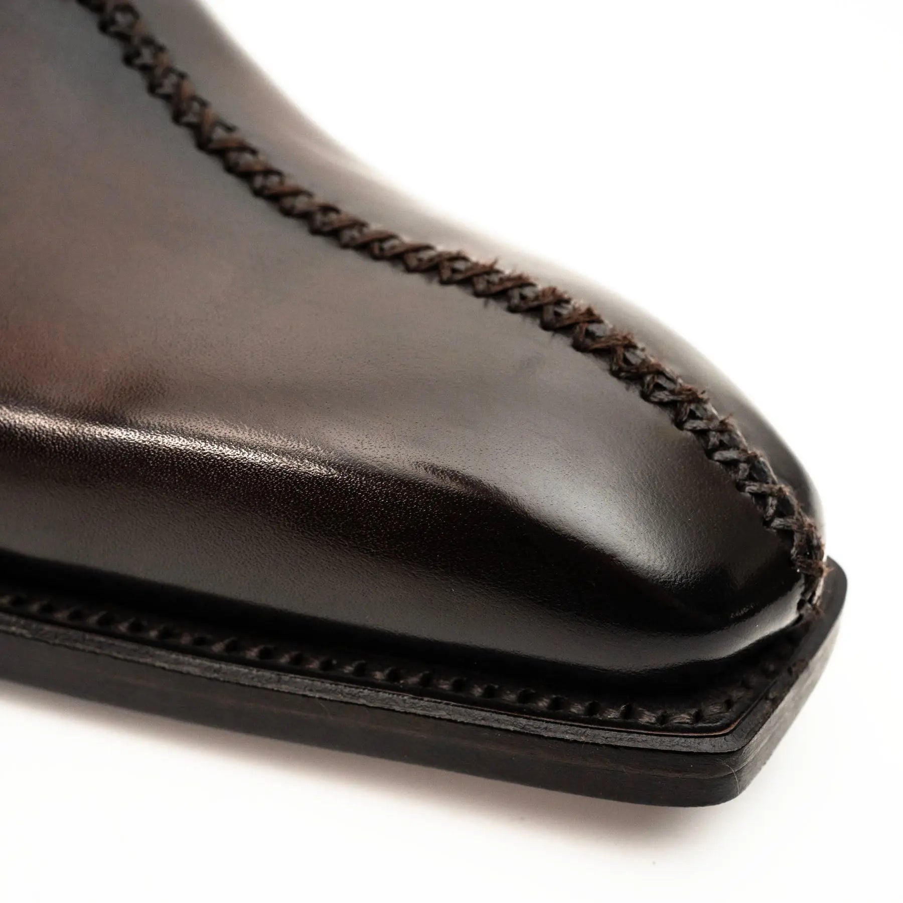 Dark Brown Wholecut Oxford Shoe VanPasch
