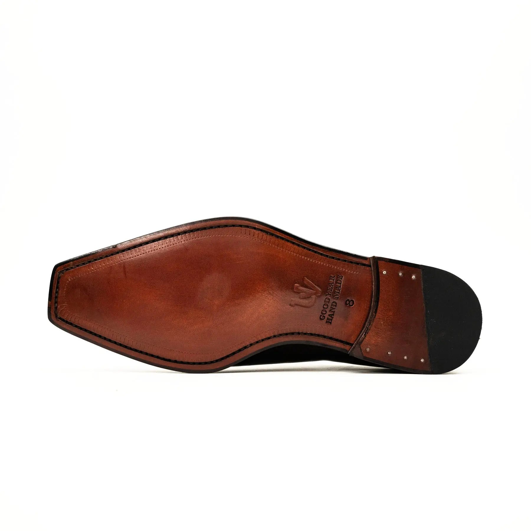 Dark Brown Wholecut Oxford Shoe VanPasch