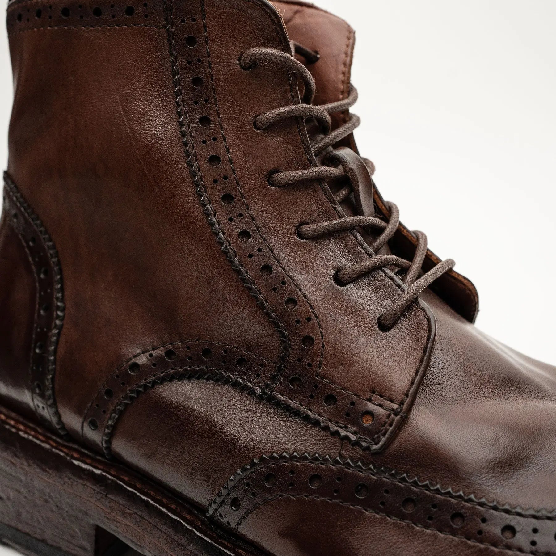 Wingtip Combat Boot