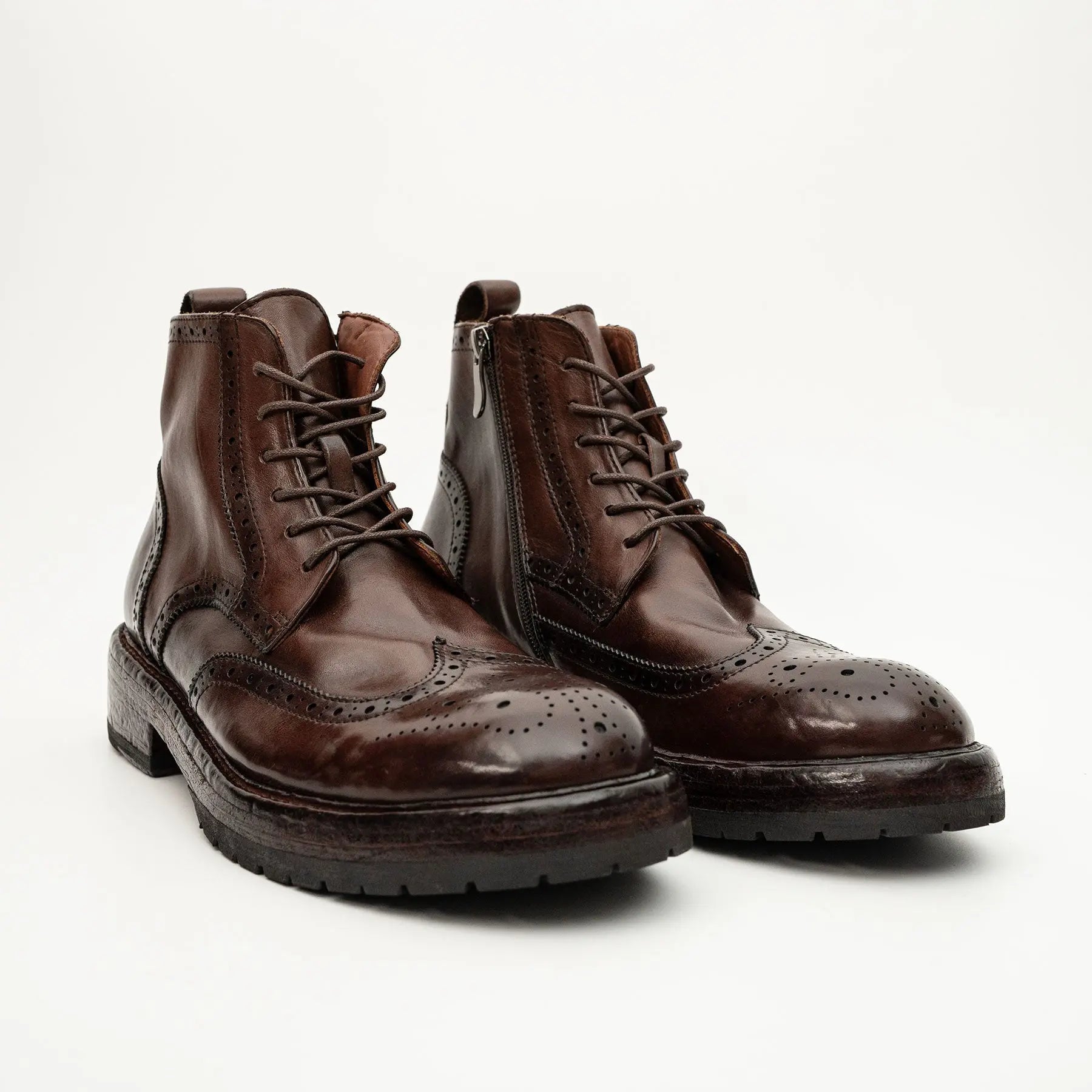 Wingtip Combat Boot
