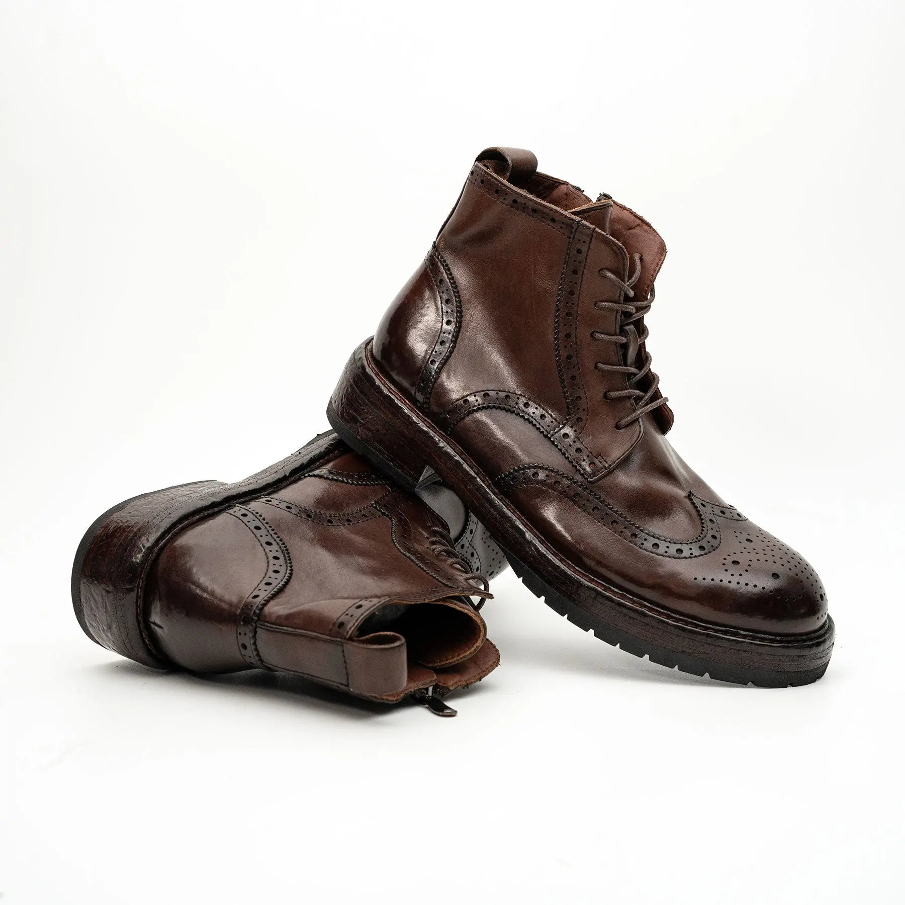 Wingtip Combat Boot