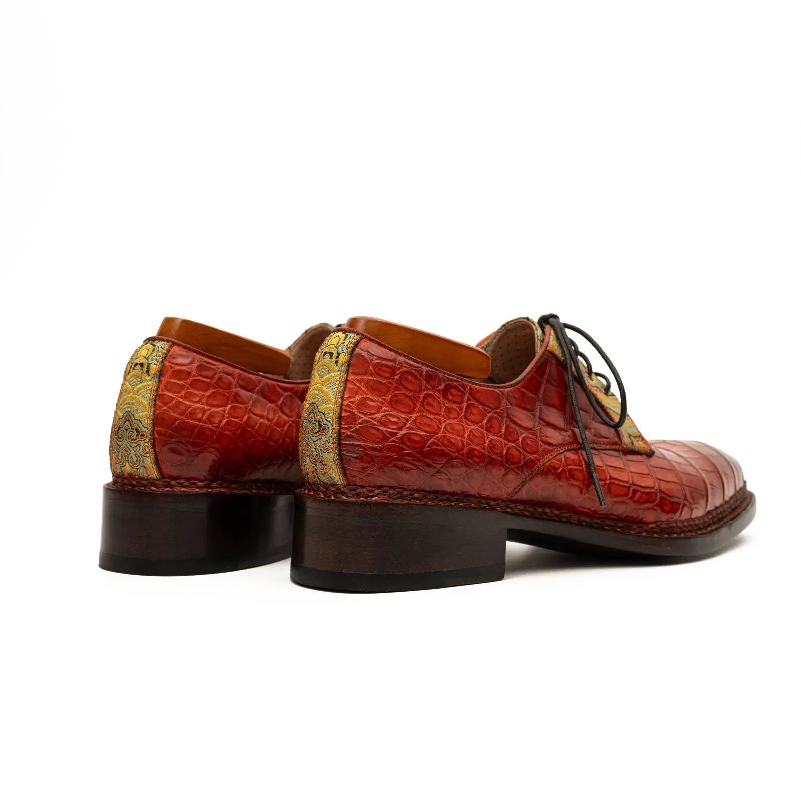 Genuine Alligator Norwegian Welt Derby VanPasch