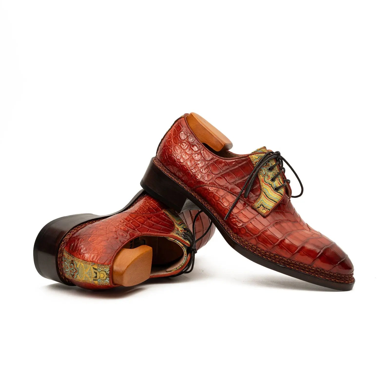 Genuine Alligator Norwegian Welt Derby VanPasch