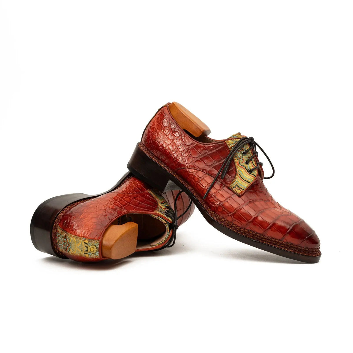 Genuine Alligator Norwegian Welt Derby VanPasch