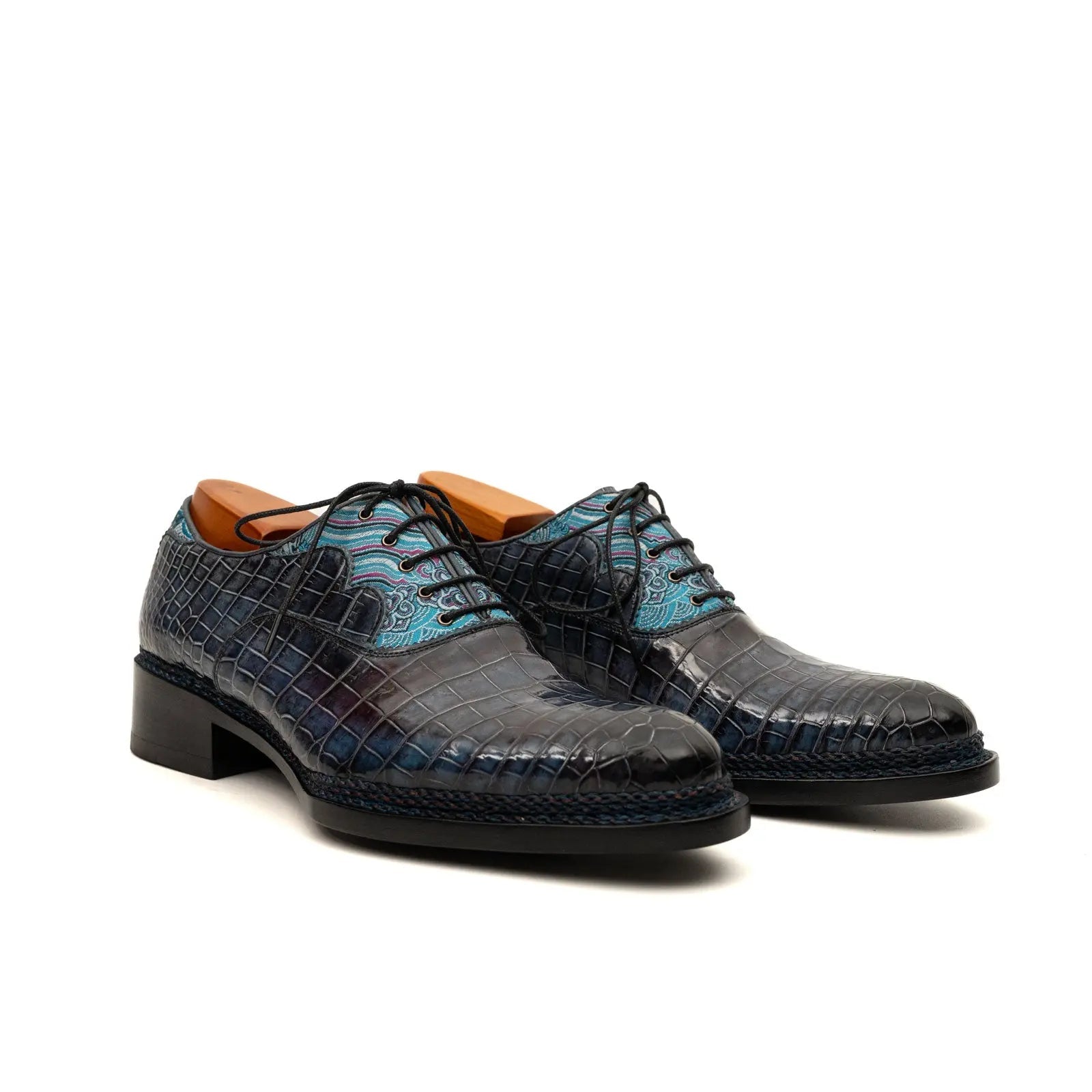 Genuine Alligator Norwegian Welt Oxford VanPasch