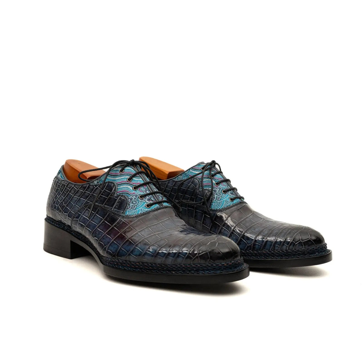 Genuine Alligator Norwegian Welt Oxford VanPasch