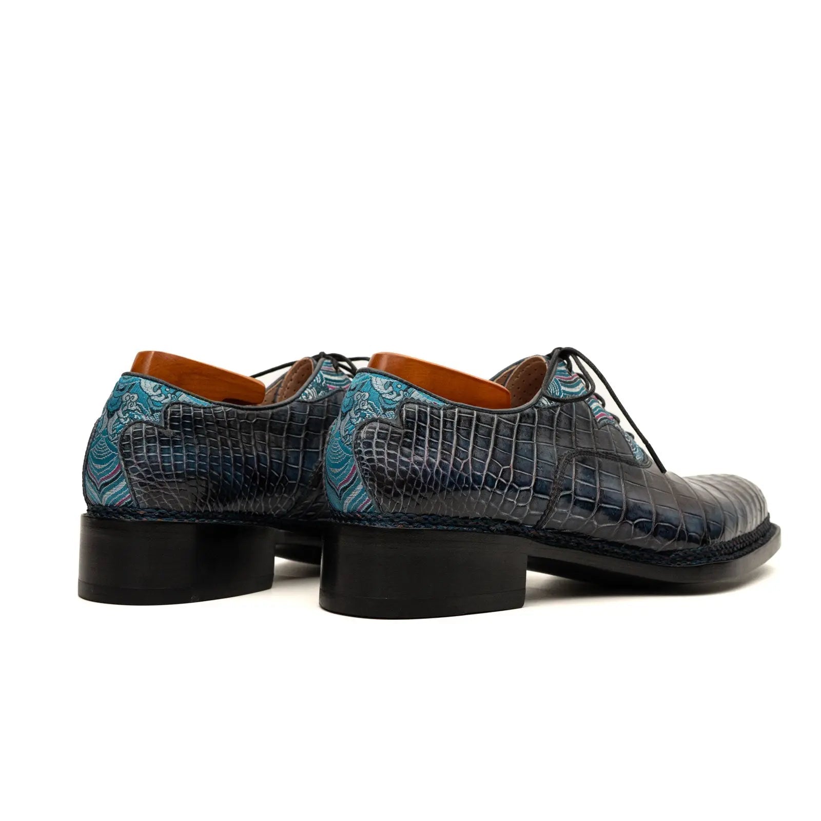 Genuine Alligator Norwegian Welt Oxford VanPasch