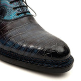Genuine Alligator Norwegian Welt Oxford VanPasch