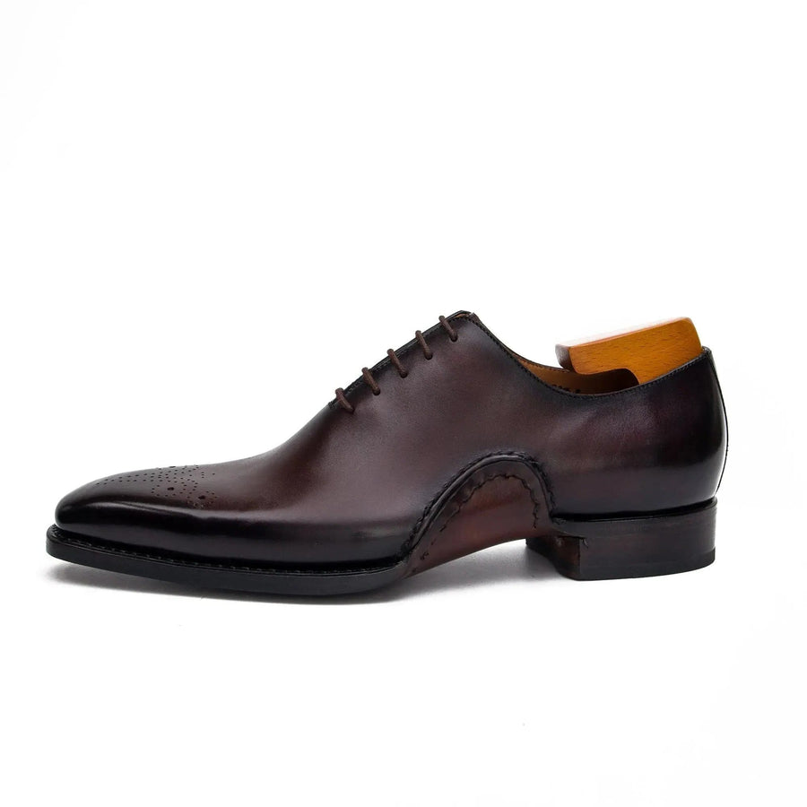 Goodyear handmade genuine leather outsole Oxford shoes VanPasch