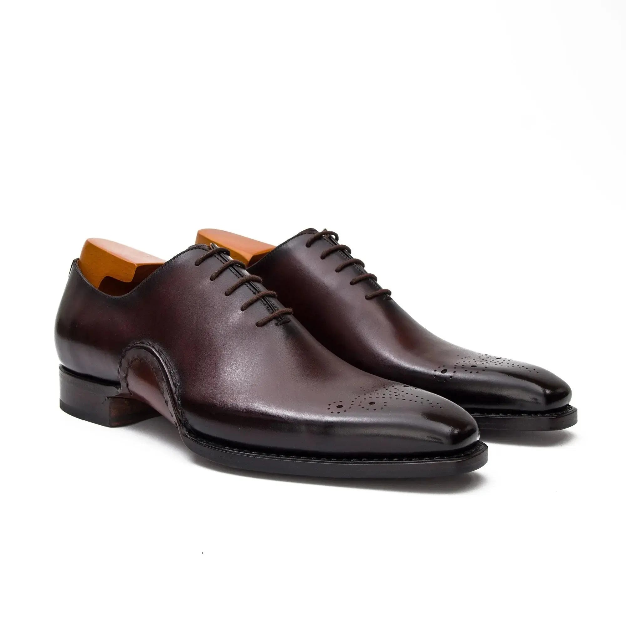 Goodyear handmade genuine leather outsole Oxford shoes VanPasch