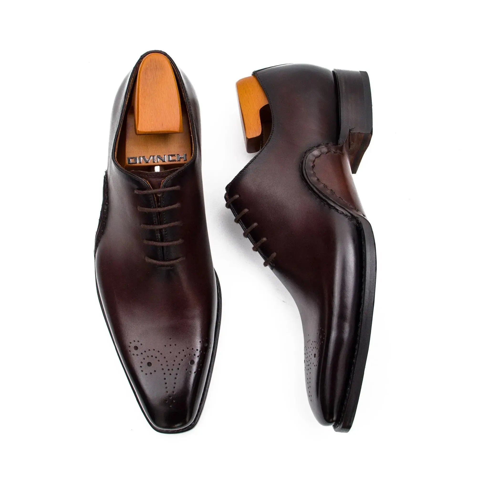 Goodyear handmade genuine leather outsole Oxford shoes VanPasch