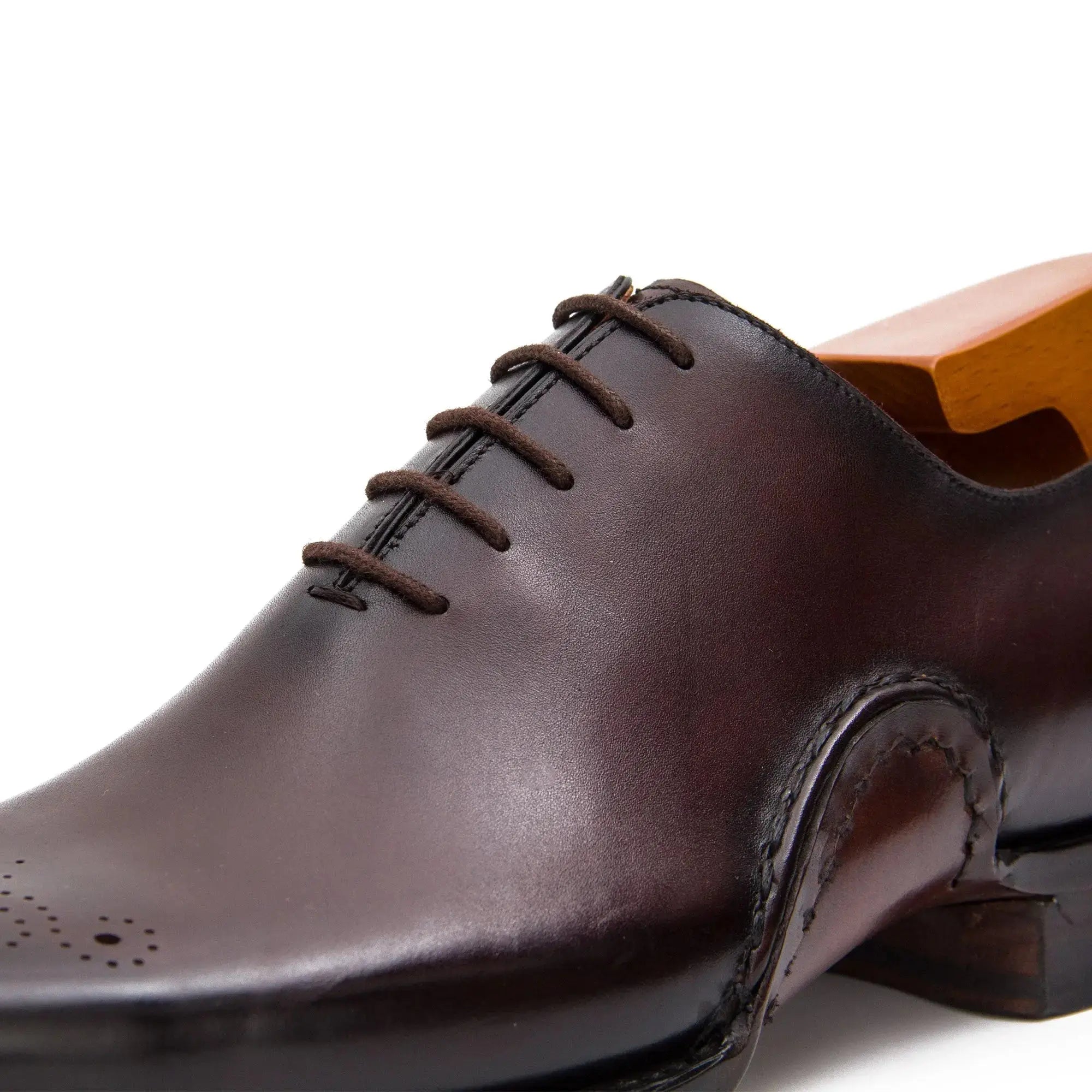 Goodyear handmade genuine leather outsole Oxford shoes VanPasch
