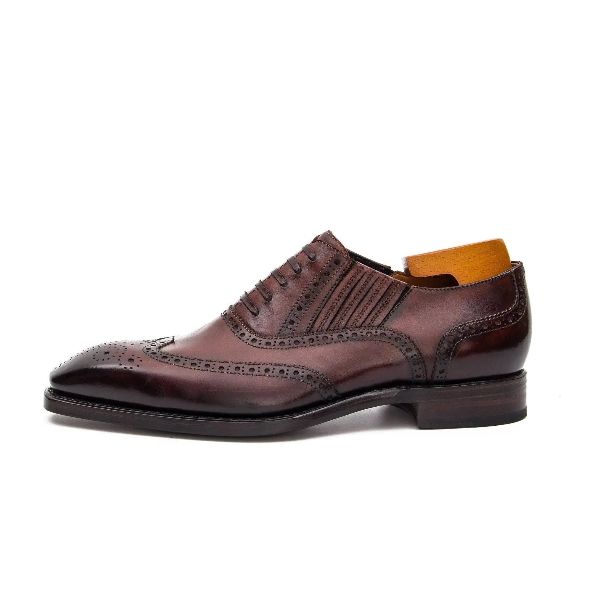 Goodyear handmade genuine leather outsole Oxford shoes 20212002 - VanPasch