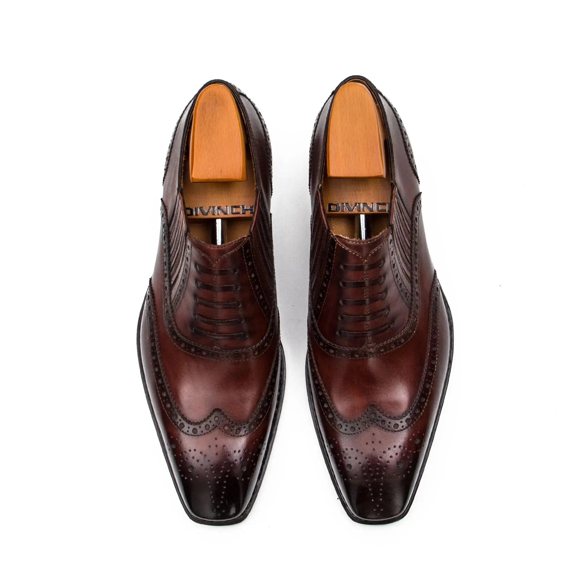 Goodyear handmade genuine leather outsole Oxford shoes 20212002 - VanPasch