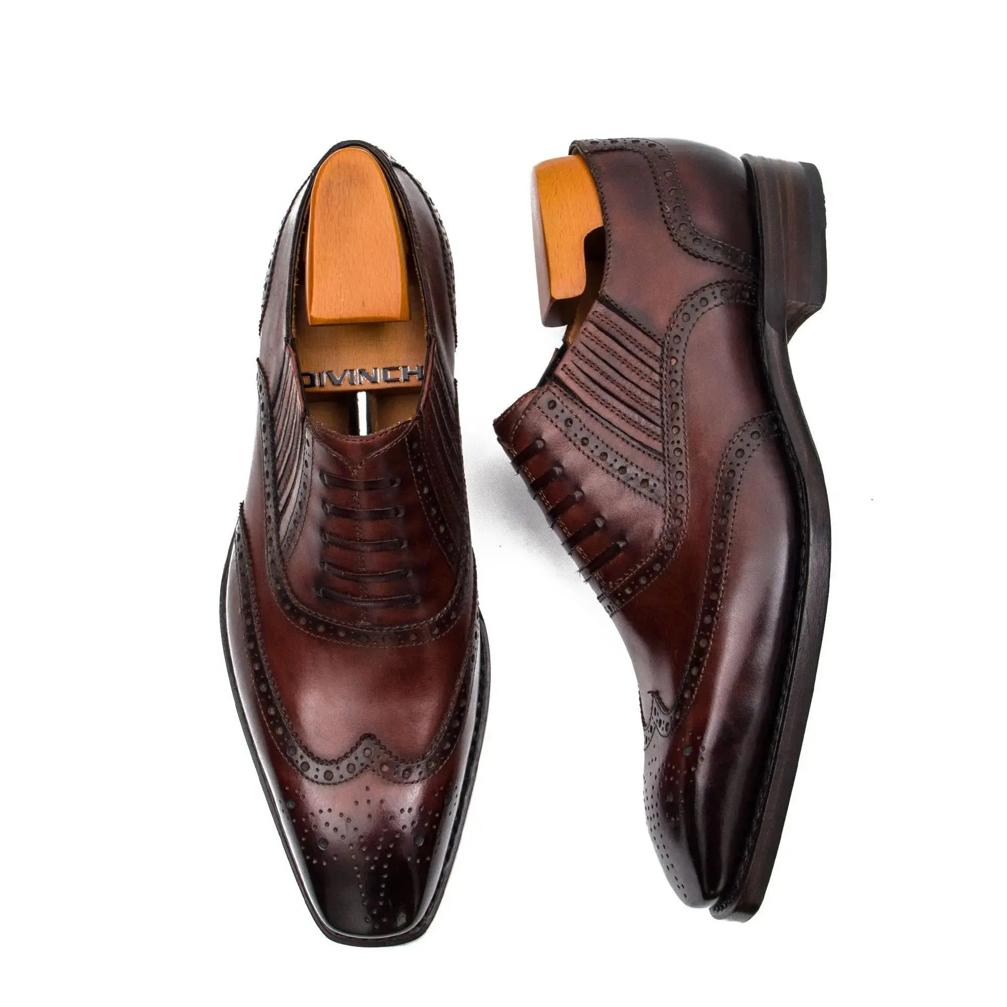 Goodyear handmade genuine leather outsole Oxford shoes 20212002 - VanPasch