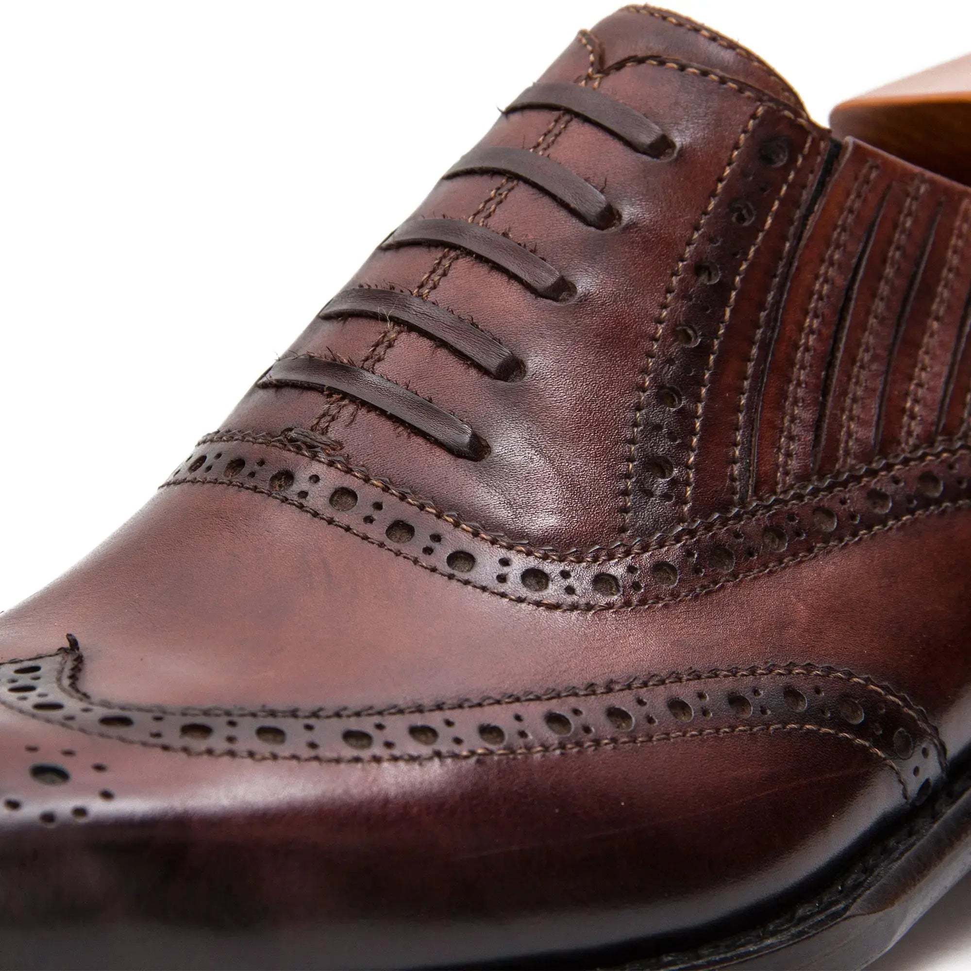 Goodyear handmade genuine leather outsole Oxford shoes 20212002 - VanPasch