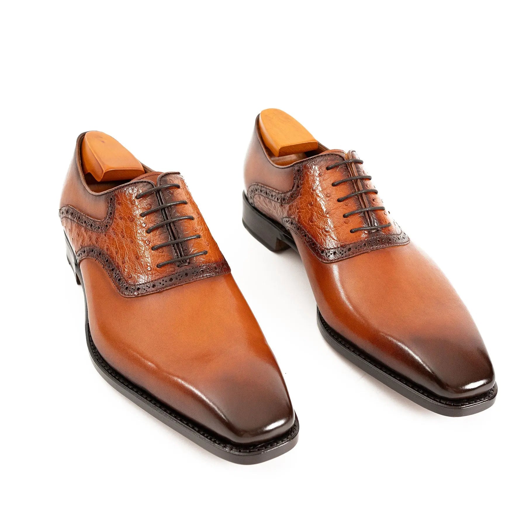 Goodyear Welted Oxford Shoes ostrich VanPasch