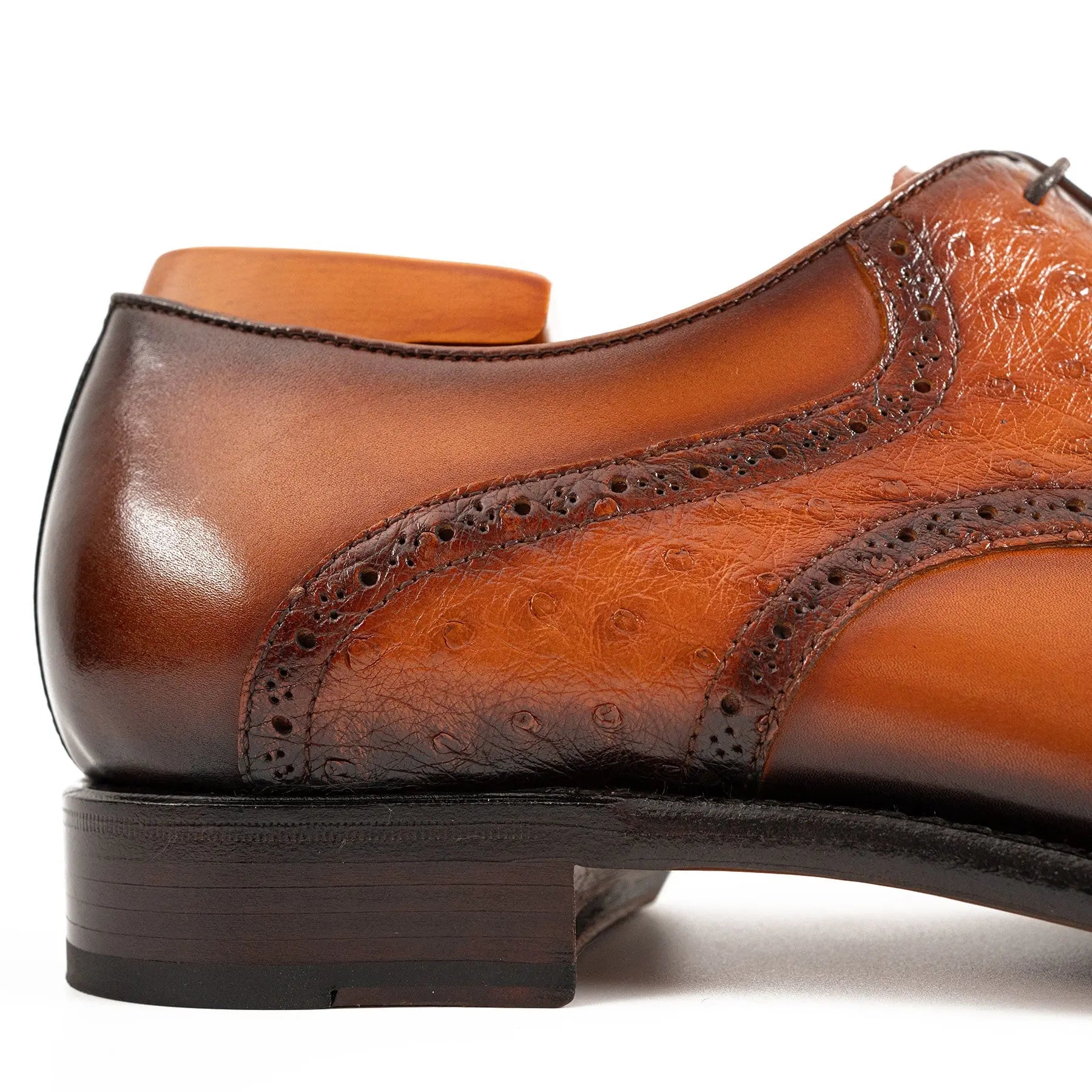 Goodyear Welted Oxford Shoes ostrich VanPasch