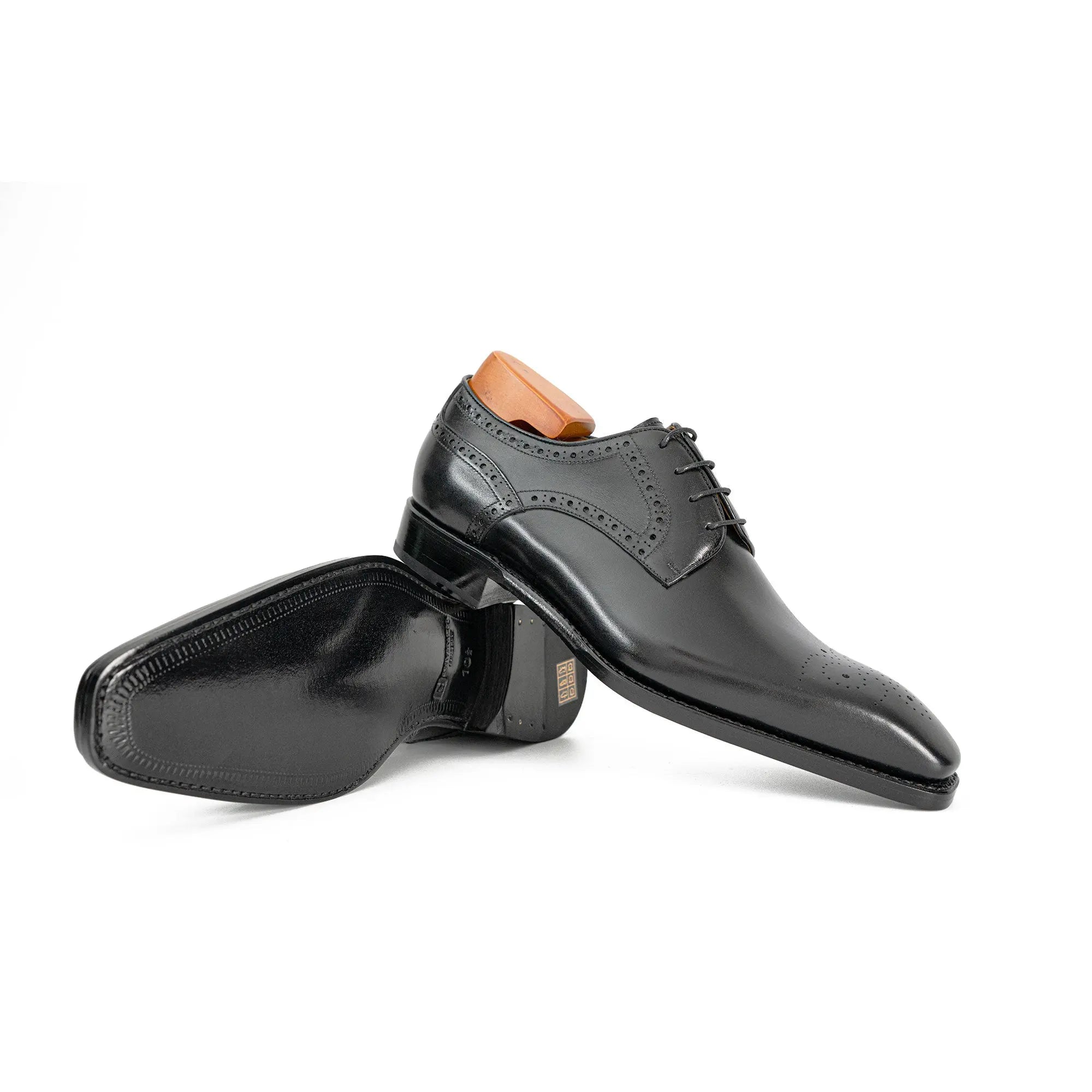 Goodyear Welted Patent Leather Oxford Shoes VanPasch