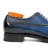 Goodyear blue oxford dress shoes VanPasch