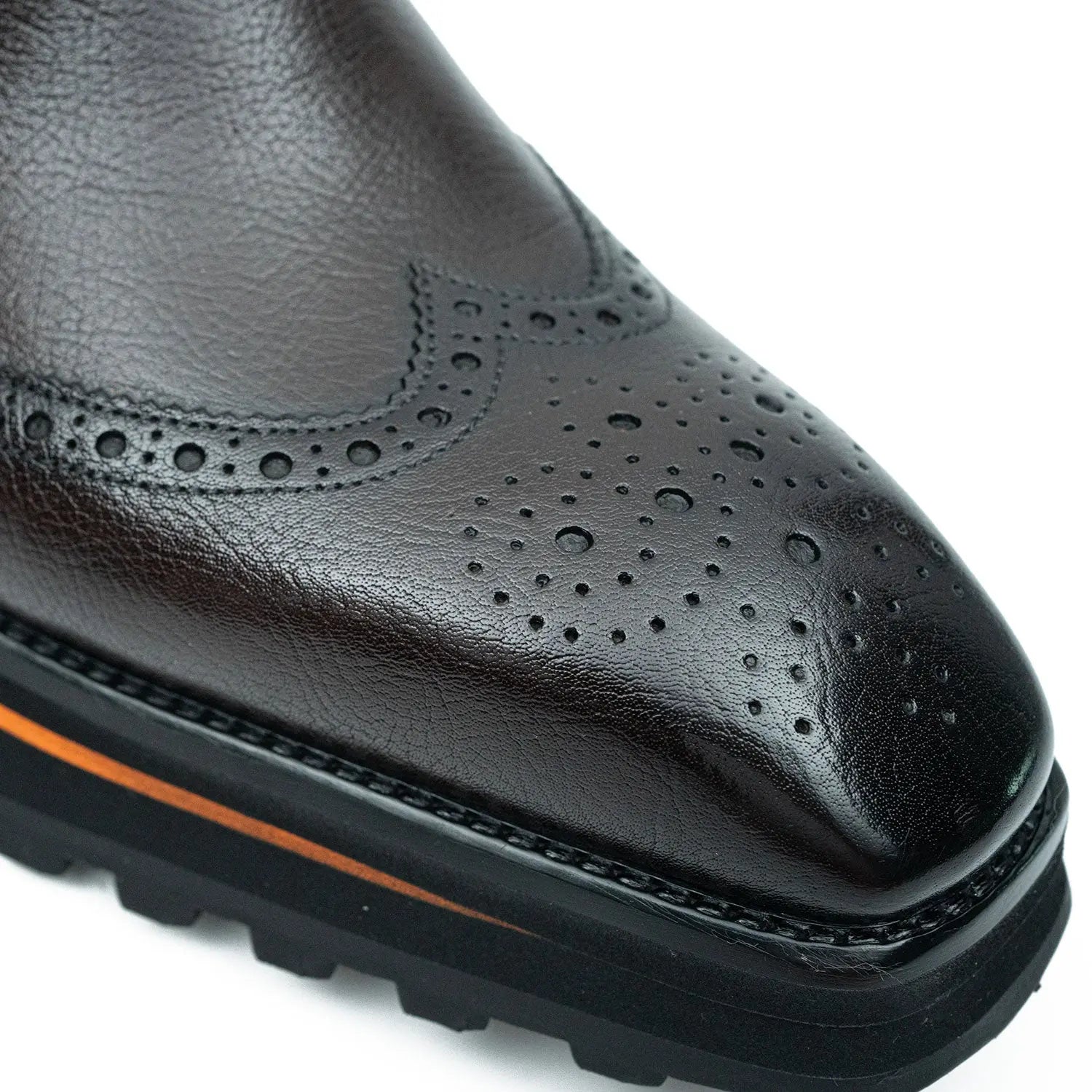 Grain of Tumbled Kangaroo Leather Monk Shoes VanPasch
