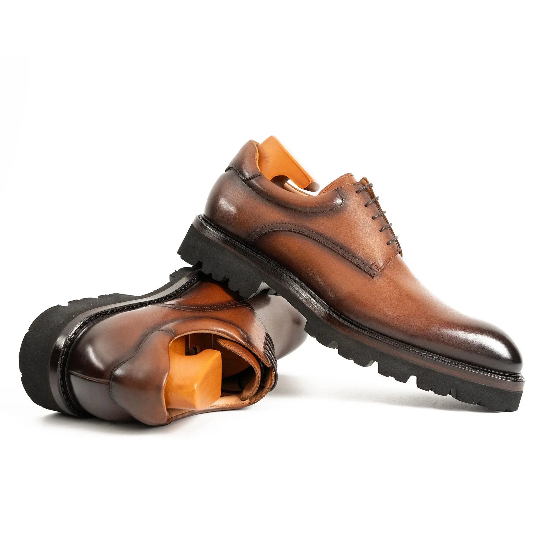Handmade Goodyear Welted Derby Shoes VanPasch