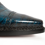 Handmade Nile Crocodile Derby ??¨¬C Norwegian Stitch & Silk Lining VanPasch