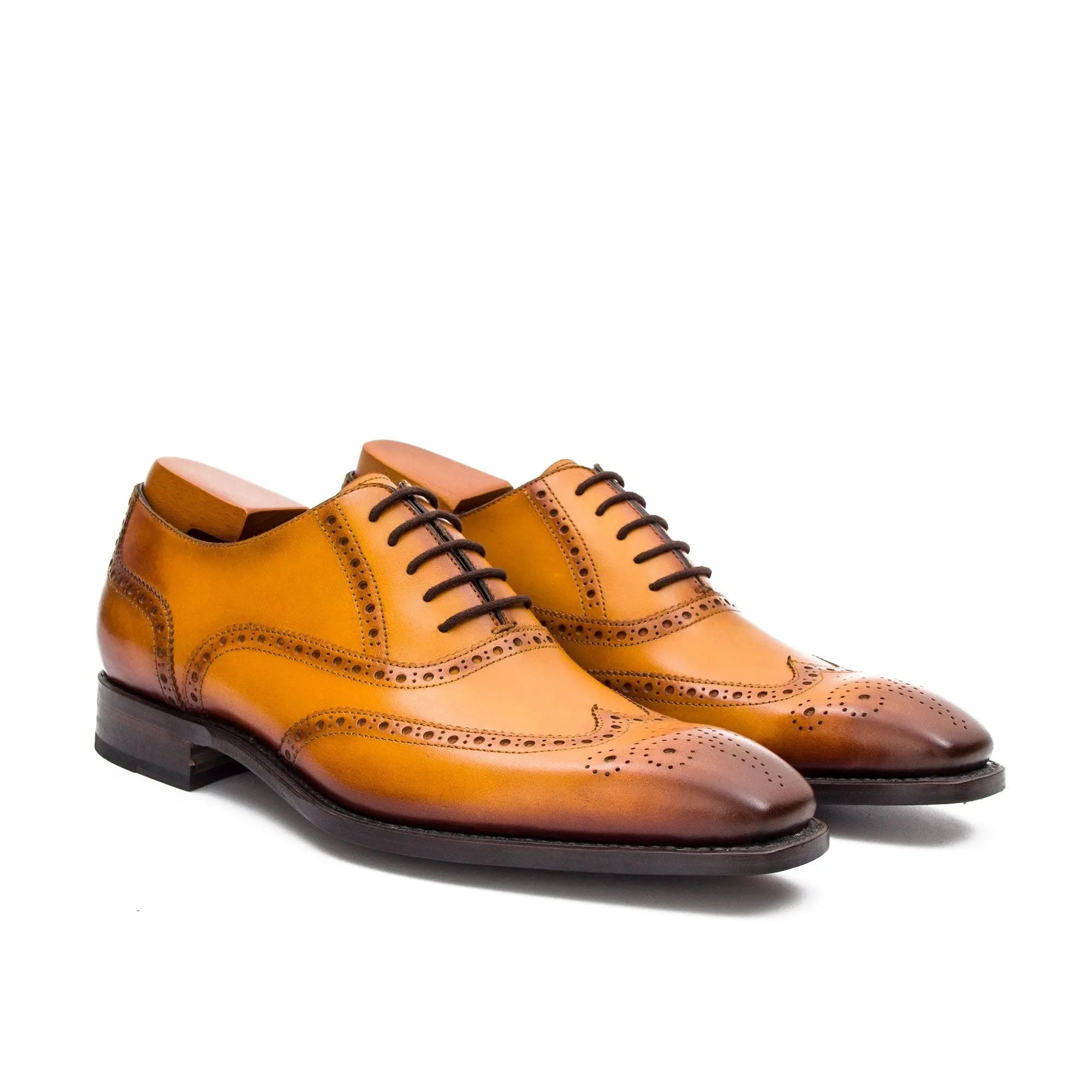Goodyear handmade genuine leather outsole Oxford shoes 20562002 - VanPasch